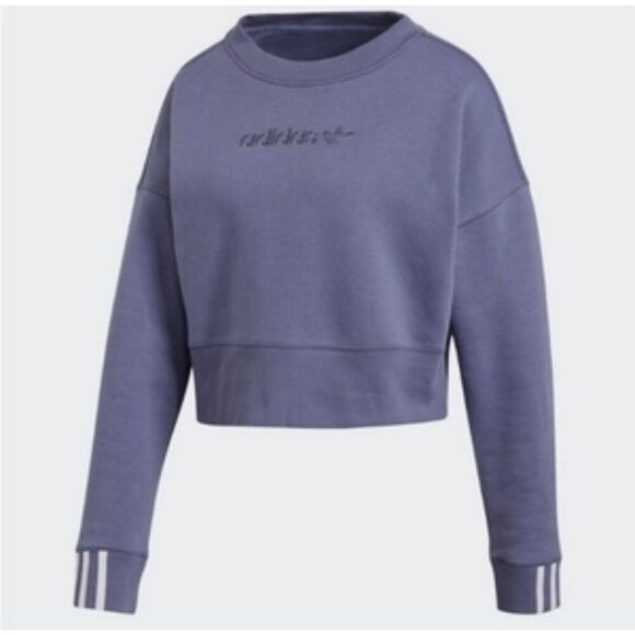 Adidas Coeeze Sweat Crop - Picture 1 of 7